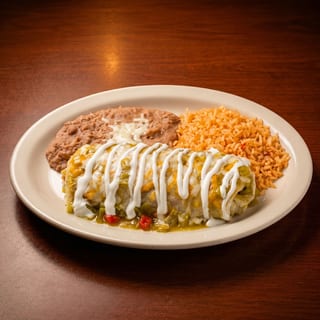 Beef Tacos, Rice, & Beans