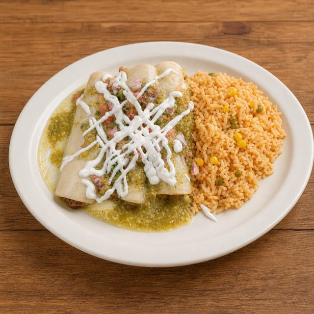 Enchiladas Acapulco.