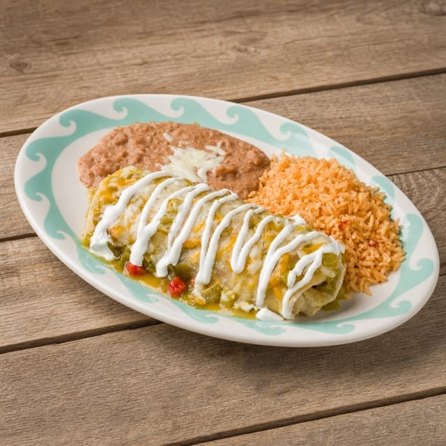 Lunch Chimichanga.