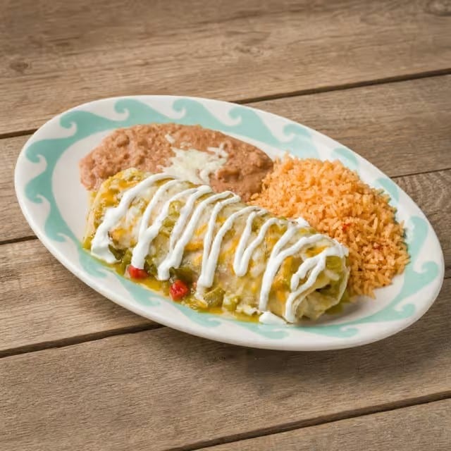 Lunch Chimichanga.