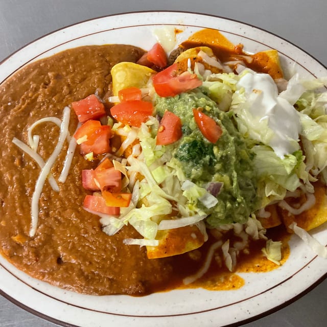 Enchiladas Rancheras.