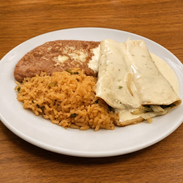 Veggie Enchiladas.