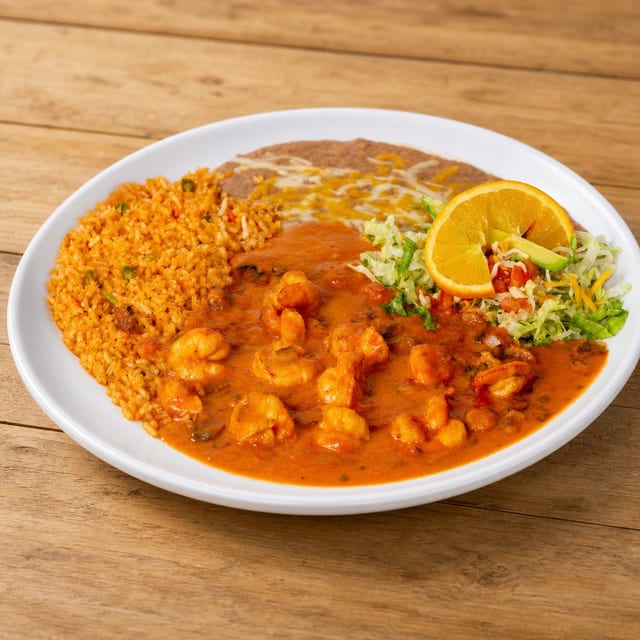 Camarones al Mojo de Ajo.
