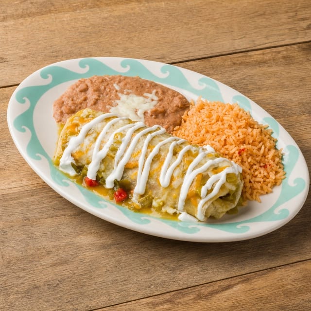 Burrito Acapulco.
