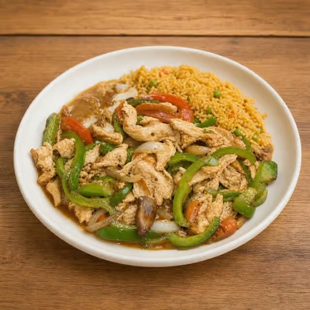 Lunch Fajitas.