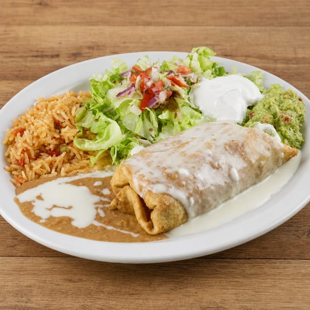 Shrimp Chimichanga.