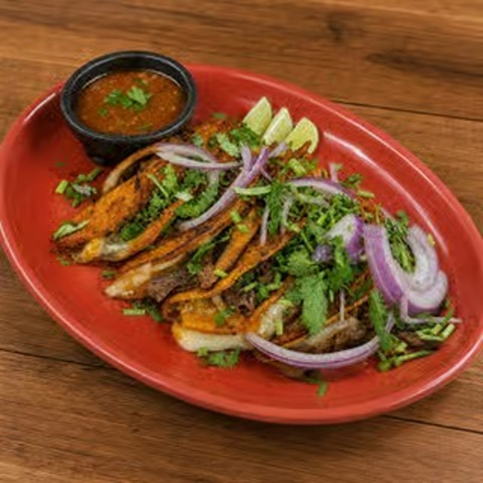 Veggie Deep-Fried Chimichanga.