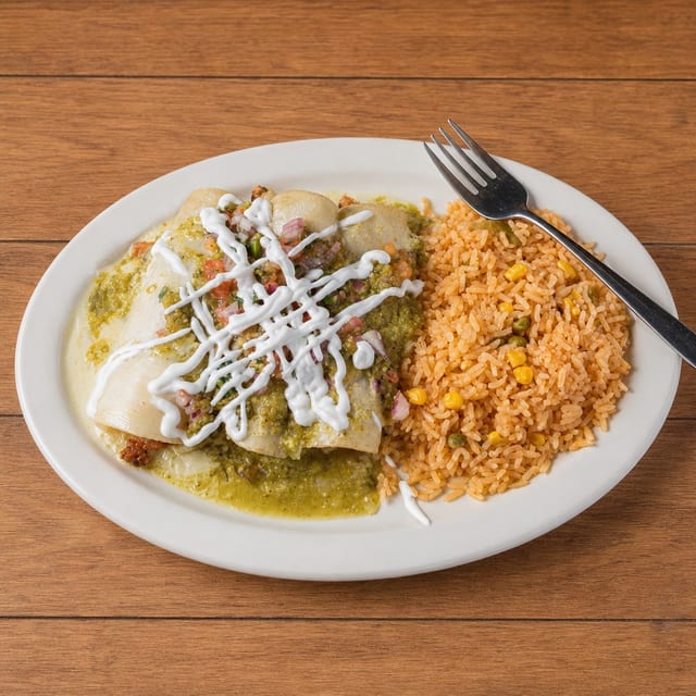 Enchiladas Acapulco.