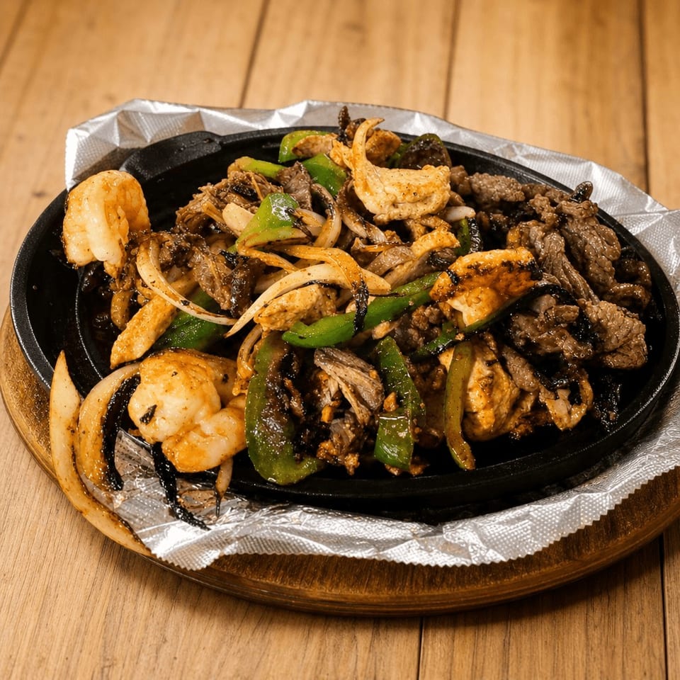 Molcajete Acapulco Combo.