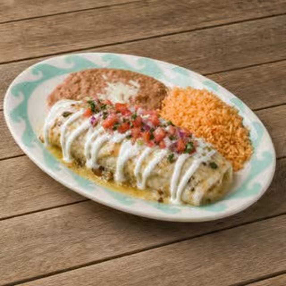 Burrito Grande.