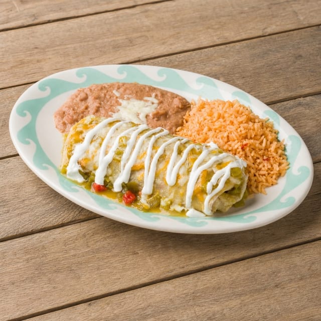 Shrimp Burrito.