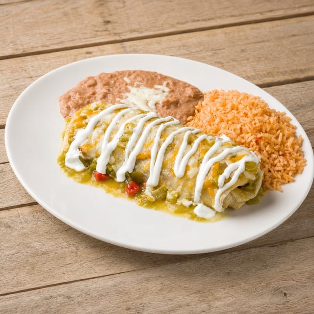 Hot & Spicy Burrito.