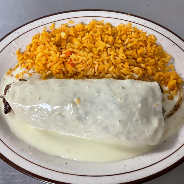 Cheesesteak Burrito.