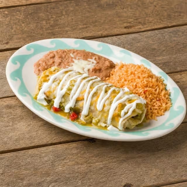 Hot & Spicy Burrito.