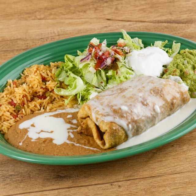 Seafood Chimichanga.