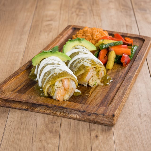 Shrimp Enchilada.