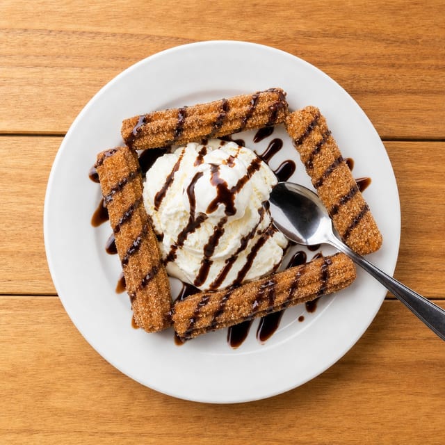 Oreo Churros & Ice Cream.