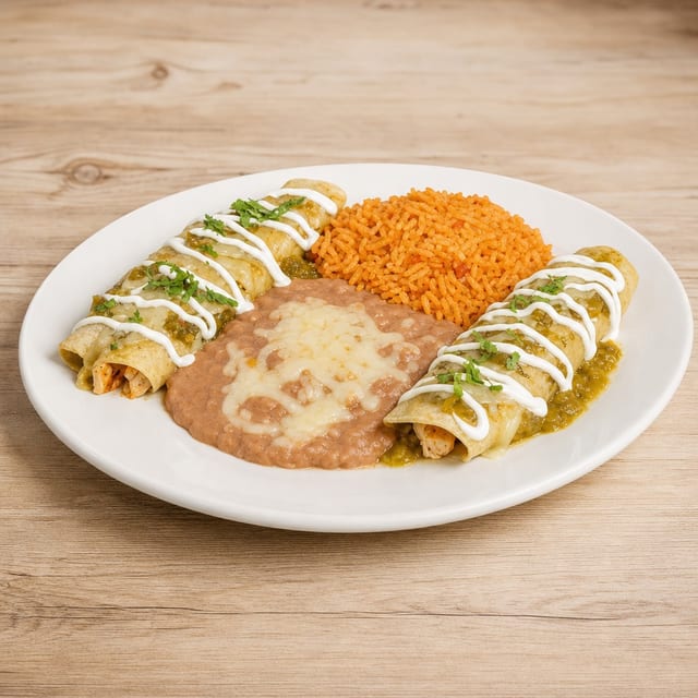 Enchiladas Rancheras.