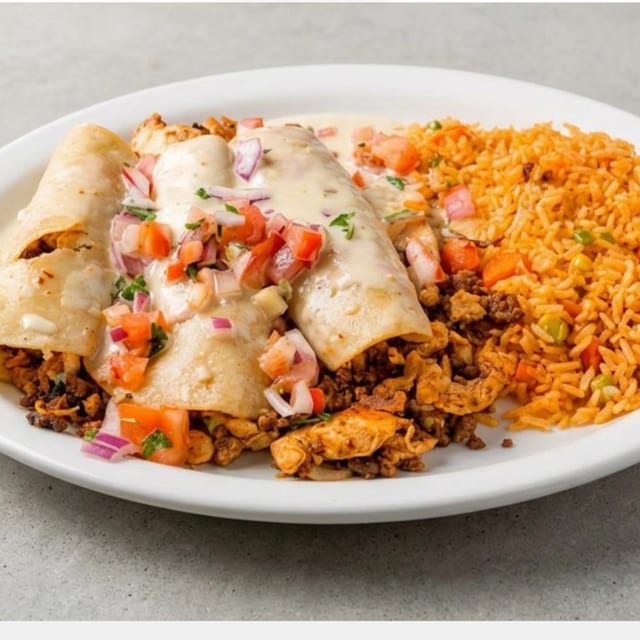 Enchiladas Acapulco.