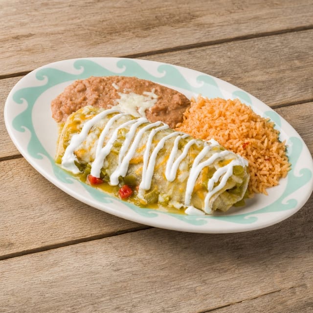 Seafood Burrito.