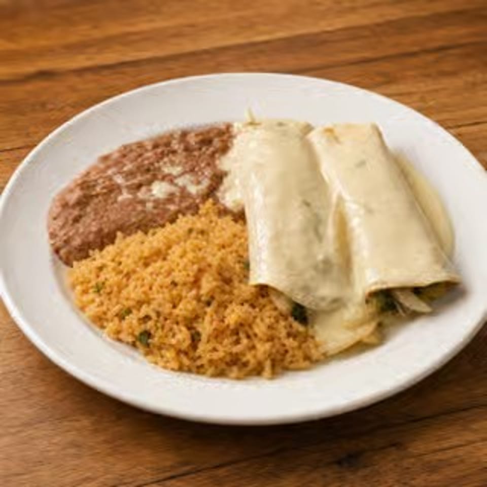 Veggie Enchiladas.