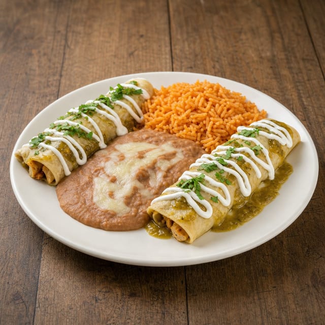 Enchiladas Rancheras.