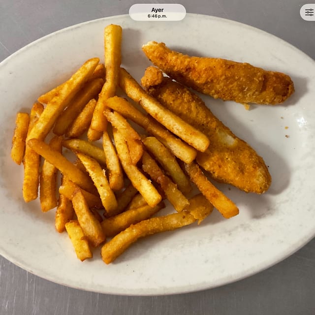 Kids Chicken Tenders.