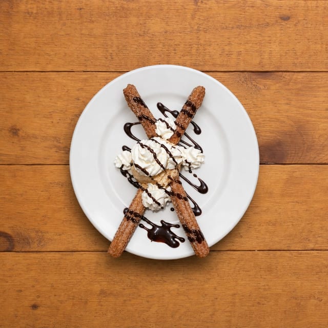 Churros & Ice Cream.