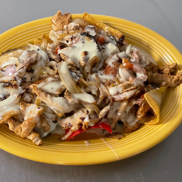 Grilled Nachos.