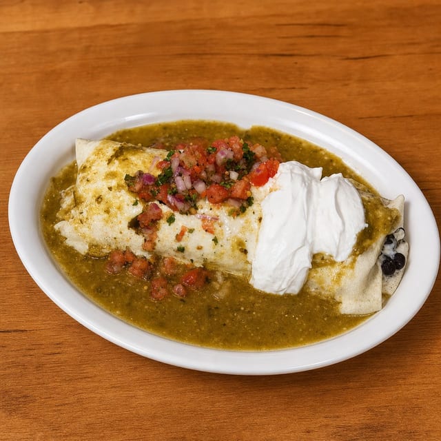 Burrito Verde.