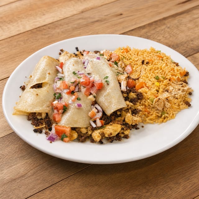 Enchiladas Monterrey.