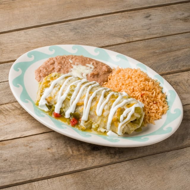 Lunch Chimichanga.