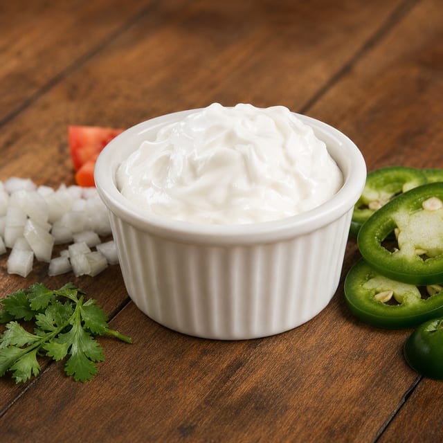 Side Sour Cream.