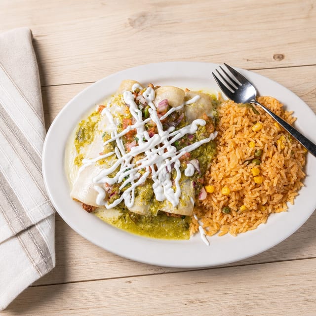 Enchiladas Acapulco.