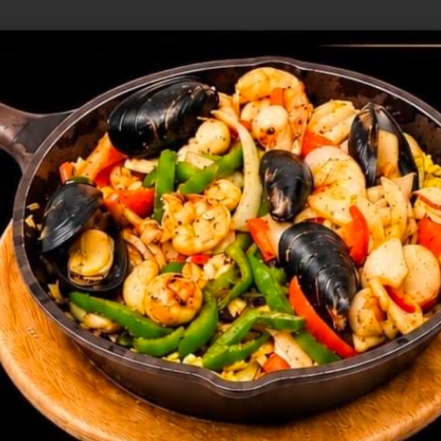 Seafood Paella.