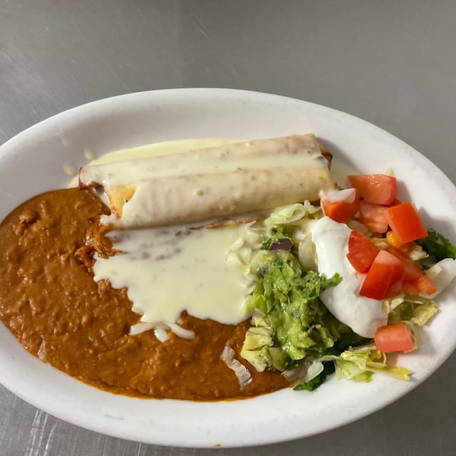 Shrimp Chimichanga.