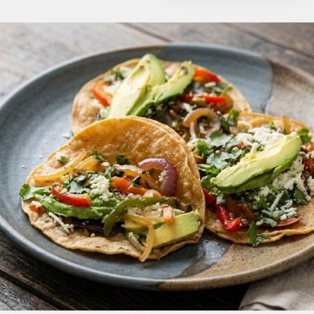 Veggie Tacos.