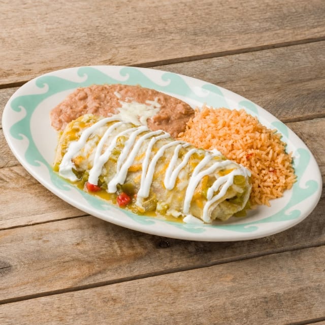 #11 - Beef Burrito, Taco & Enchilada.