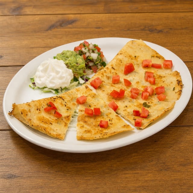 Jumbo Shrimp Quesadilla.