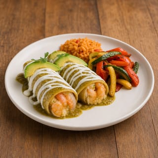 Shrimp Enchiladas