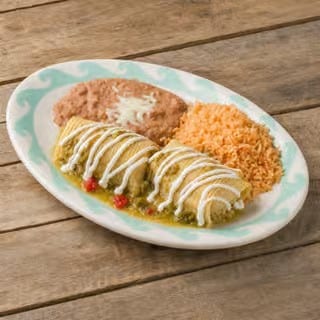 #16-Two Tamales, Rice & Beans