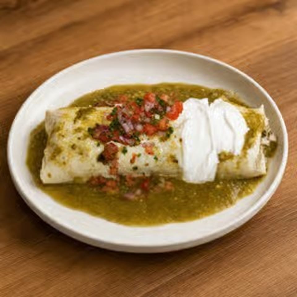 Burrito Verde.
