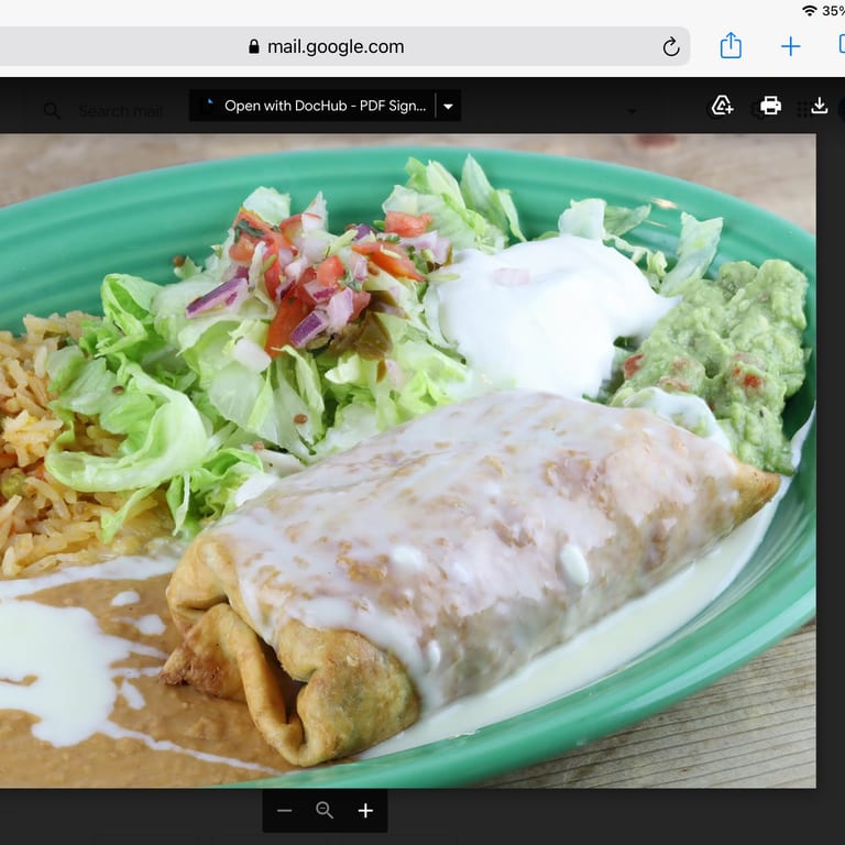 Delicious Chimichanga Awaits You