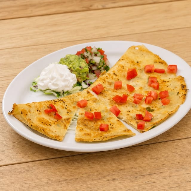 Jumbo Shrimp Quesadilla.