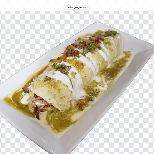 Burrito Verde.