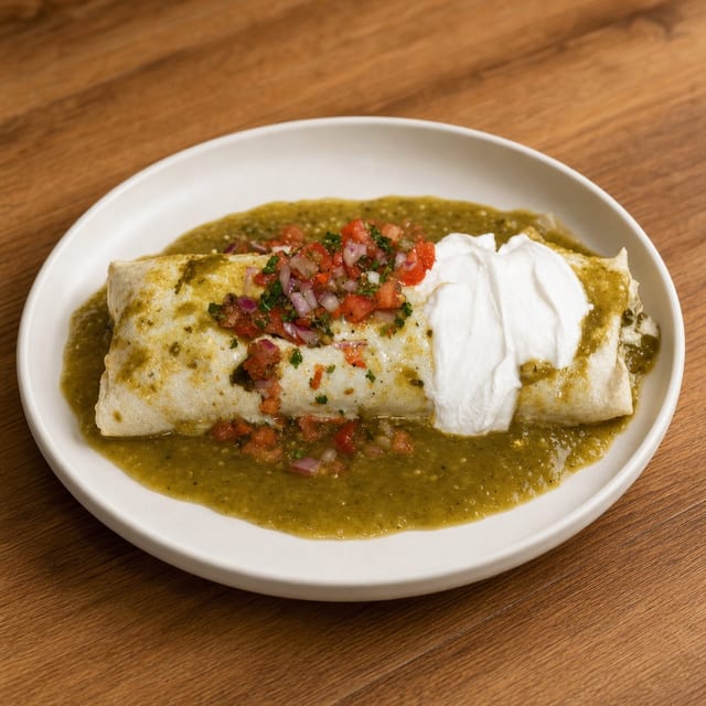 Burrito Verde.