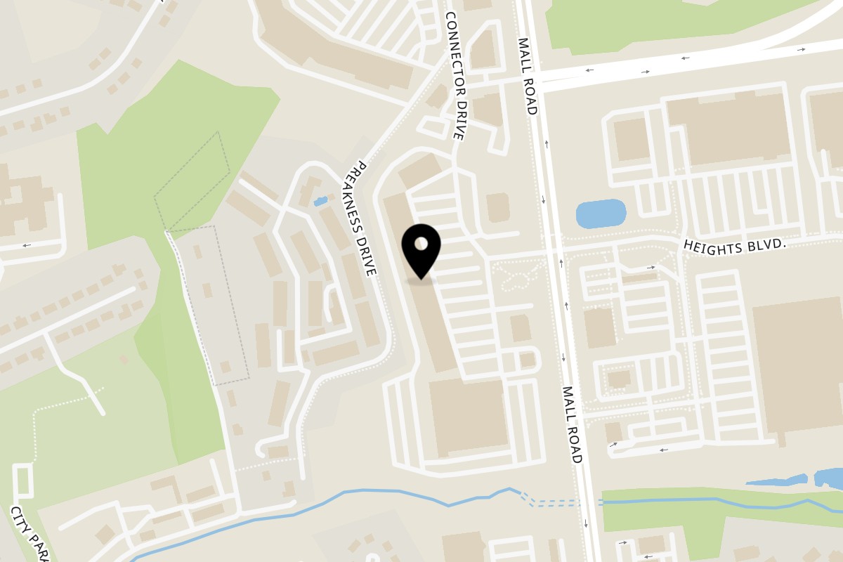 Map showing the location of Acapulco Mexican Restaurant Connector on 8101 Connector Dr in Florence